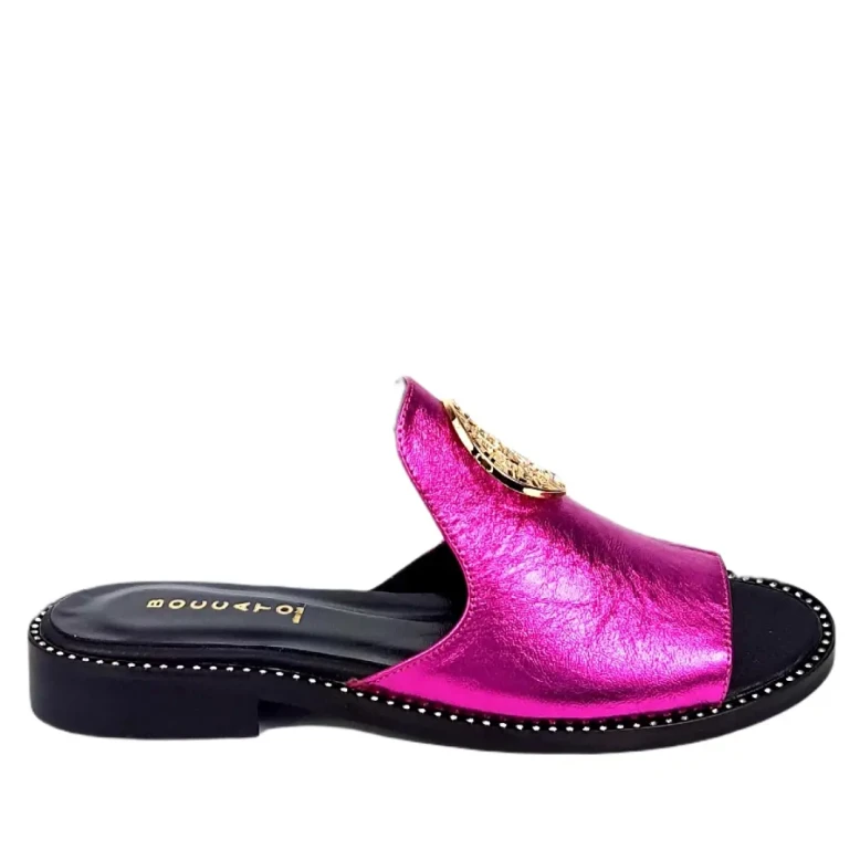 Klapki damskie Boccato 1024K magenta-1
