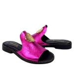 Klapki damskie Boccato 1024K magenta-3