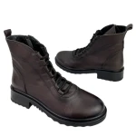 Botki damskie Boccato 342.60 R 326 TBSTP10 brąz-3