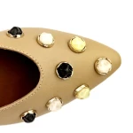 Baleriny damskie Gioseppo 76866-P beige-3