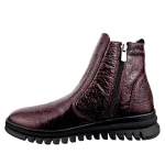 Botki damskie Artiker 57C2168 bordowy-5