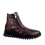 Botki damskie Artiker 57C2168 bordowy-2