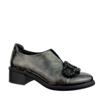 Półbuty damskie Higo 2564 stalowy-2