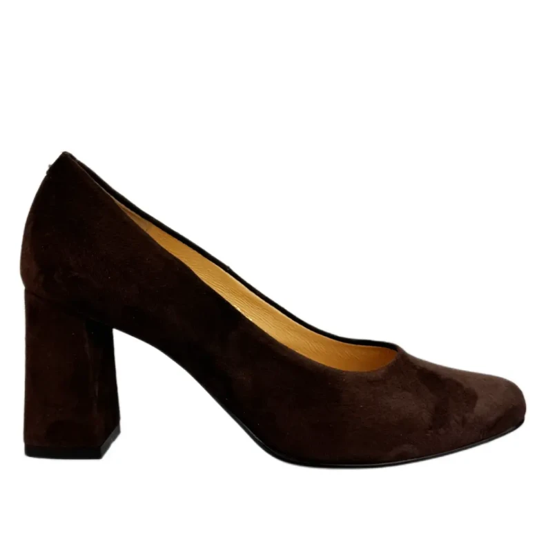 Czółenka damskie Sala 20216.2435 czekolada-1