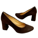 Czółenka damskie Sala 20216.2435 czekolada-3