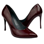 Szpilki damskie Higo 1242 BORDO-287-3