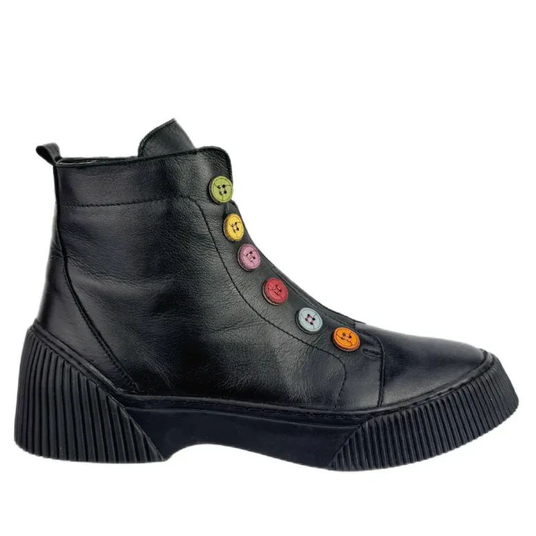 Botki damskie LaAzaria 3100.501 czarny-1