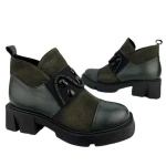 Botki damskie Higo 2599 zielony-3