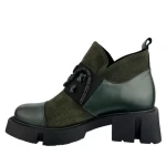 Botki damskie Higo 2599 zielony-5