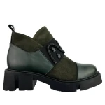 Botki damskie Higo 2599 zielony-1