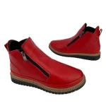 Botki damskie Artiker 57C2373 czerwony-3
