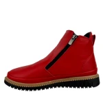 Botki damskie Artiker 57C2373 czerwony-4