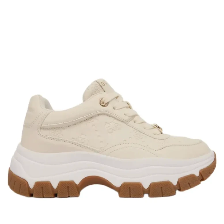 Sneakersy damskie Guess FLFBRT PEL12 cream-1