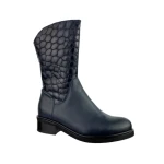 Botki damskie Higo 2436 granat-2