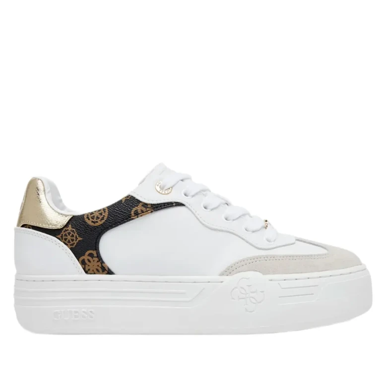 Sneakersy damskie Guess FLPSWO ELE12 WHITE-1