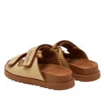 Klapki damskie Guess FLJFDE FAB19 tan-4