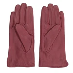 Rękawiczki skórzane Toscanio HH-02 bordo-2