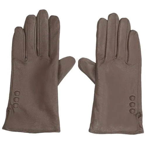 Rękawiczki skórzane Toscanio HH-02 brąz