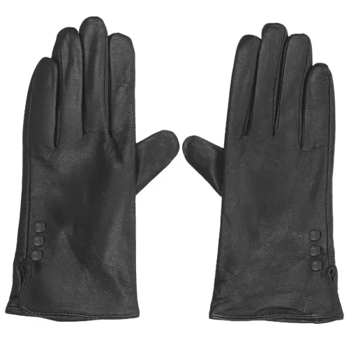 Rękawiczki skórzane Toscanio HH-02 czarny