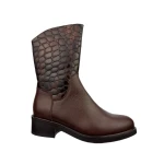 Botki damskie Higo 2436 brąz-2