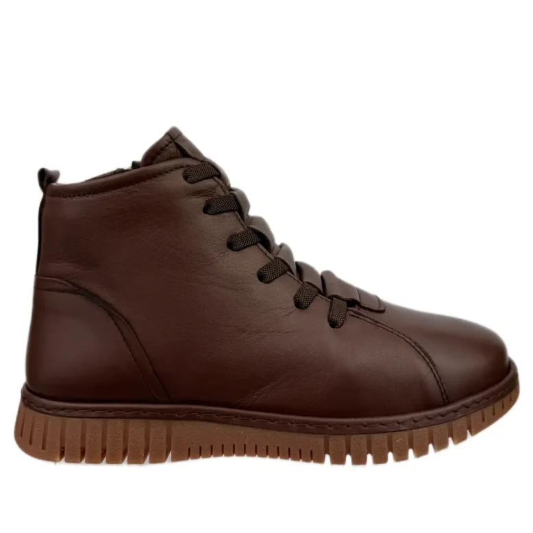 Botki damskie Boccato 120.23662S brąz-1