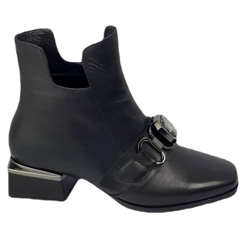 Botki damskie BOCCATO 692.4534 CZARNY01