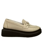 Mokasyny damskie Boccato 375.0161.016 beż-1