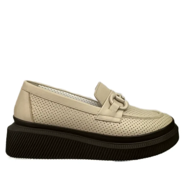 Mokasyny damskie Boccato 375.0161.016 beż-1