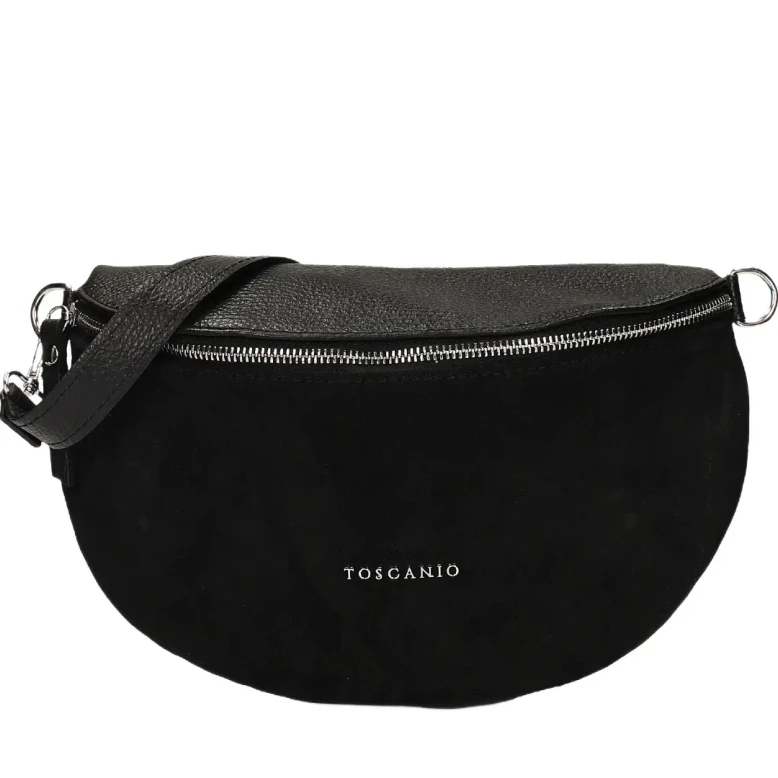 Torebka damska nerka Toscanio F274 czarny-1