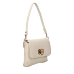 Torebka damska listonoszka Toscanio F175 krem D37-3