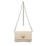 Torebka damska listonoszka Toscanio F175 krem D37-4