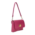 Torebka damska listonoszka Toscanio F175 fukscja DO2-3