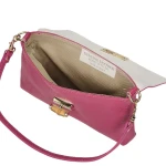 Torebka damska listonoszka Toscanio F175 fukscja DO2-7