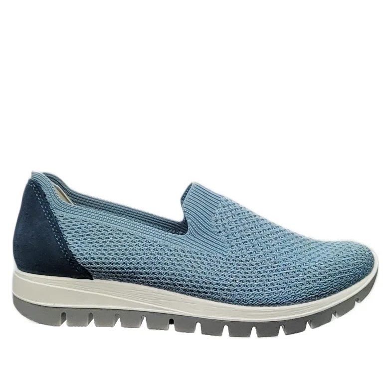 Półbuty damskie Igi&Co 1150022 flyknit blue-1