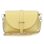 Torebka damska listonoszka Toscanio A32 limonka D84-1