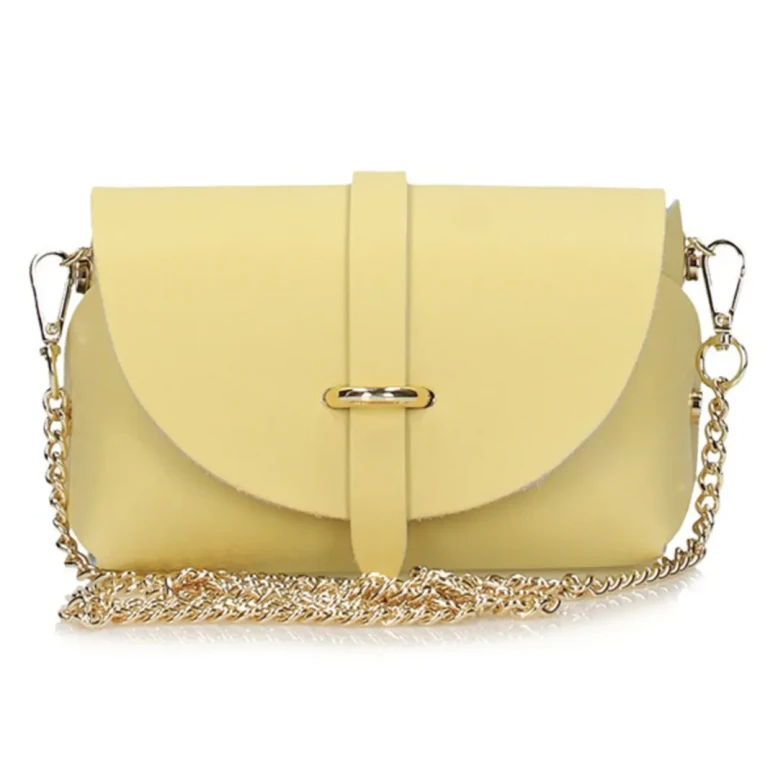 Torebka damska listonoszka Toscanio A32 limonka D84-1