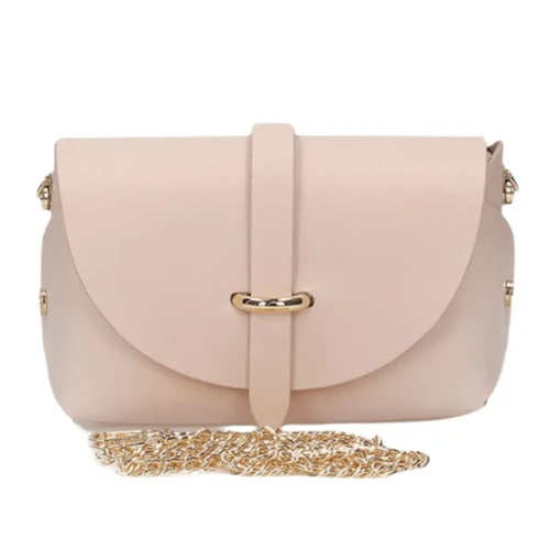 Torebka damska listonoszka Toscanio A32 pudrowy róż