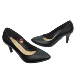 Szpilki damskie Arka 1904/0308 czarne /lico-3