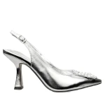 Czółenka damskie Menbur 24509 0009 plata/silver-1