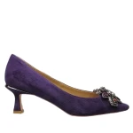 Czółenka damskie Alma en Pena I23122 suede violet-1