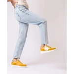 Sneakersy damskie WONDERS A-2463 TREND V MAIZ NYLON RIPSTOP MAIZ/DEGRADE-2