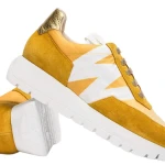 Sneakersy damskie WONDERS A-2463 TREND V MAIZ NYLON RIPSTOP MAIZ/DEGRADE-4