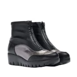 Botki WONDERS SASHA C-33302 WILD NERO GLOW PLOMO-3