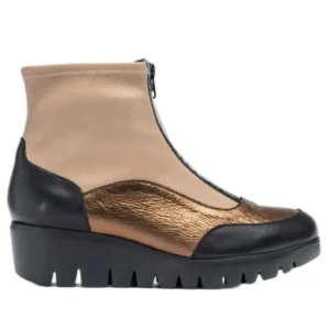 Botki  WONDERS  SASHA  C-33302 WILD I NEGRO GLOW ORO