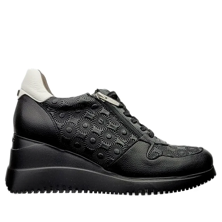 Sneakersy damskie Wonders G-6611 WILD NERO WILD MILK-1