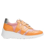 Sneakersy damskie WONDERS E-6741 WILD V. APRICOT WILD V. BLUSH-1