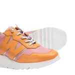 Sneakersy damskie WONDERS E-6741 WILD V. APRICOT WILD V. BLUSH-4
