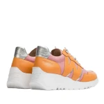 Sneakersy damskie WONDERS E-6741 WILD V. APRICOT WILD V. BLUSH-5
