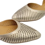 Baleriny damskie Boccato Nela szampan-4