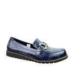 Mokasyny damskie HIGO 2224 BLUE-18-2